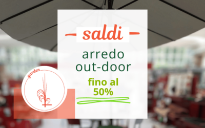 PROMO! L’arredo estivo è scontato