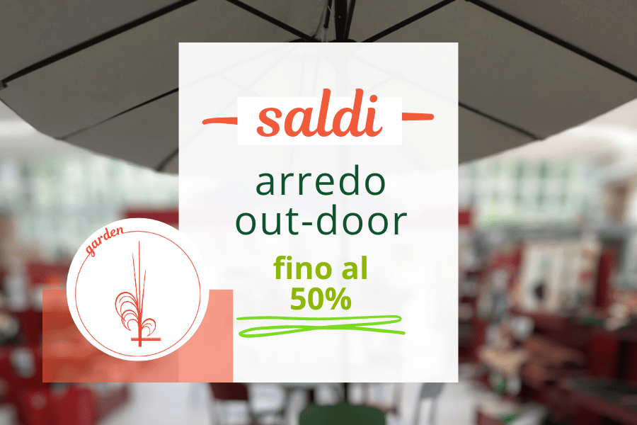 PROMO! L’arredo estivo è scontato